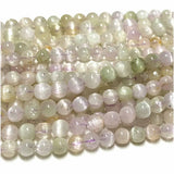 Veemak Kunzite Spodumene Round Loose Beads For Jewelry Making
