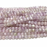 Veemak Kunzite Spodumene Round Beads For Jewelry Making