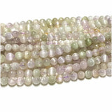 Veemak Kunzite Spodumene Round Loose Beads For Jewelry Making