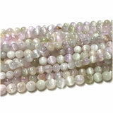 Veemak Kunzite Spodumene Round Loose Beads For Jewelry Making
