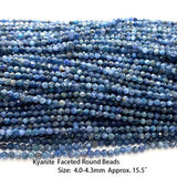 Veemak Green Kyanite Faceted Cube Disc Beads Jewelry Making