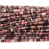 Veemak Spinel Multi-Color Faceted Rondelle Loose Beads