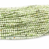 Veemak Yellow Turquoise Round Loose Beads Natural Gemstones Crystal DIY