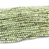 Veemak Yellow Turquoise Round Loose Beads Natural Gemstones Crystal DIY