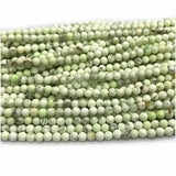 Veemak Yellow Turquoise Round Loose Beads Natural Gemstones Crystal DIY