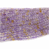 Ametrine Round Loose Beads Natural Gemstones DIY Jewelry Making