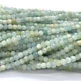Aquamarine Natural Necklace Bracelets Earrings Ring Gemstones DIY
