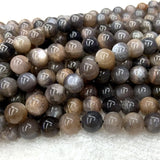 Sunstone DIY Necklace Bracelet Earrings Gemstone Beads
