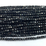 Tourmaline Natural Stones Gemstones Cube Faceted Beads Jewelry Making
