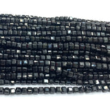 Tourmaline Natural Stones Gemstones Cube Faceted Beads Jewelry Making