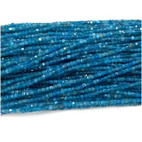 Apatite Edge Cube Faceted Beads For Jewelry Making