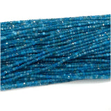 Apatite Edge Cube Faceted Beads For Jewelry Making