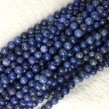Dumortierite Gemstone Beads for Jewelry Making