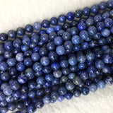 Dumortierite Gemstone Beads for Jewelry Making