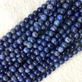 Dumortierite Gemstone Beads for Jewelry Making