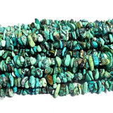 Green Turquoise DIY Chip Beads for Jewelry Making
