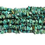 Green Turquoise DIY Chip Beads for Jewelry Making