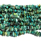 Green Turquoise DIY Chip Beads for Jewelry Making