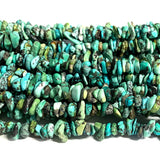 Green Turquoise DIY Chip Beads for Jewelry Making