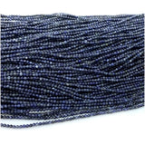 Sapphire Round Beads Jewelry Making Natural Gemstones Crystal DIY