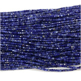 Sodalite Edge Cube Faceted Beads Jewelry Making Natural Stones DIY
