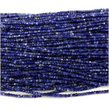 Sodalite Edge Cube Faceted Beads Jewelry Making Natural Stones DIY