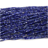 Sodalite Edge Cube Faceted Beads Jewelry Making Natural Stones DIY