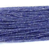 Tanzanite Natural Stones Crystal Gemstones Faceted Round Beads