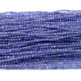 Tanzanite Natural Stones Crystal Gemstones Faceted Round Beads