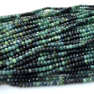 Tourmaline Natural Necklace Bracelets Earrings Ring Faceted Small Rondelle