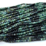 Tourmaline Natural Necklace Bracelets Earrings Ring Faceted Small Rondelle