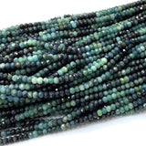 Tourmaline Natural Necklace Bracelets Earrings Ring Faceted Small Rondelle