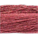 Brazil Rhodochrosite Faceted Round Small Beads for Jewelry Making