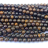 Brown Iron Tiger Stone Gemstones DIY Jewelry Making