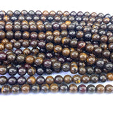 Brown Iron Tiger Stone Gemstones DIY Jewelry Making
