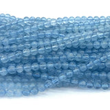 Aquamarine DIY Jewelry Set Natural Gemstone Beads