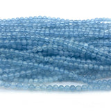 Aquamarine DIY Jewelry Set Natural Gemstone Beads