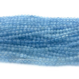 Aquamarine DIY Jewelry Set Natural Gemstone Beads