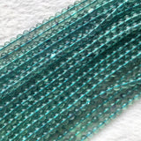 Clear Fluorite Round Beads for Jewelry Making