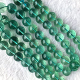 Green Fluorite Round Beads DIY Necklace Bracelets Crystal