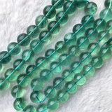 Green Fluorite Round Beads DIY Necklace Bracelets Crystal