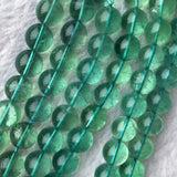 Green Fluorite Round Beads DIY Necklace Bracelets Crystal