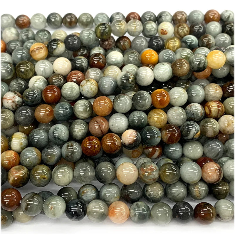 Falcon's Eye Eagle Eyes Round Beads Jewelry Making Charms