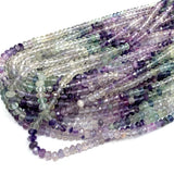 Fluorite Natural Beads for Jewelry Making