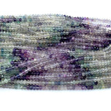 Fluorite Natural Beads for Jewelry Making