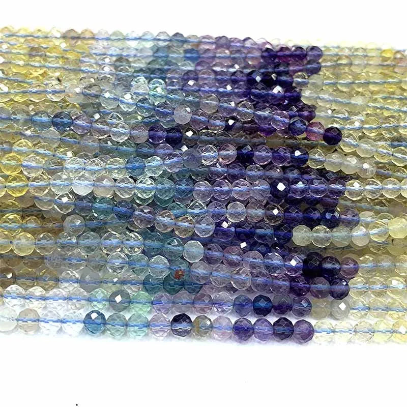 Fluorite Natural Charms Gemstones Necklace Bracelets Earrings