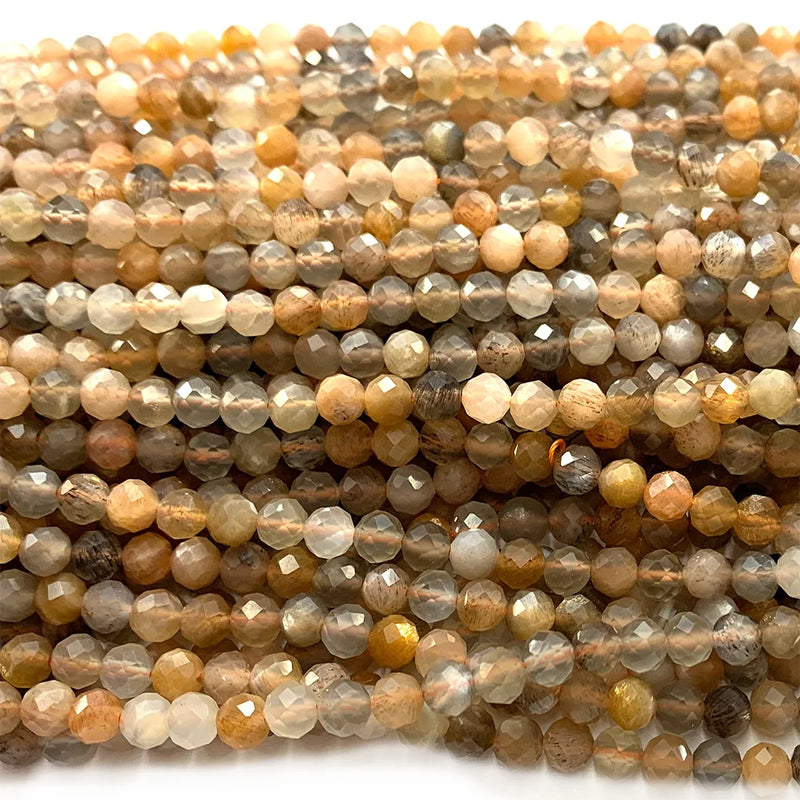 Sunstone Natural Gemstones DIY Beads For Jewelry Making