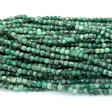 Green Emerald Natural Beads for Jewelry Making