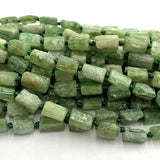 Green Kyanite Crystal Bead Jewelry Set - DIY Necklace Bracelet Earrings Pendant