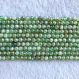 Green Kyanite Round Beads Bracelet Earrings Ring Necklace Gemstone Manual 06199
